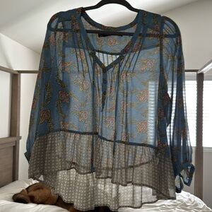 Patterson J. Kincaid Blouse Medium